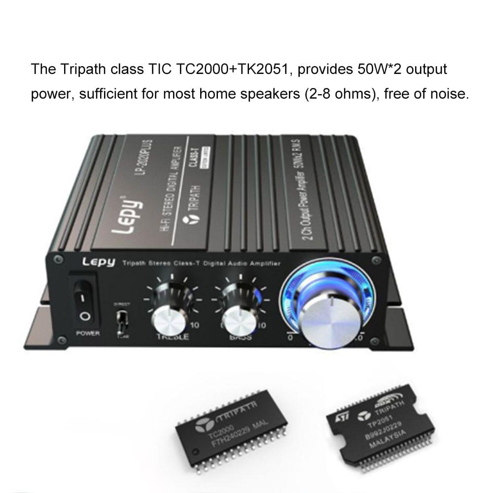 Lepy HiFi Stereo Class T Digital Audio Amplifier Power - EU Plug
