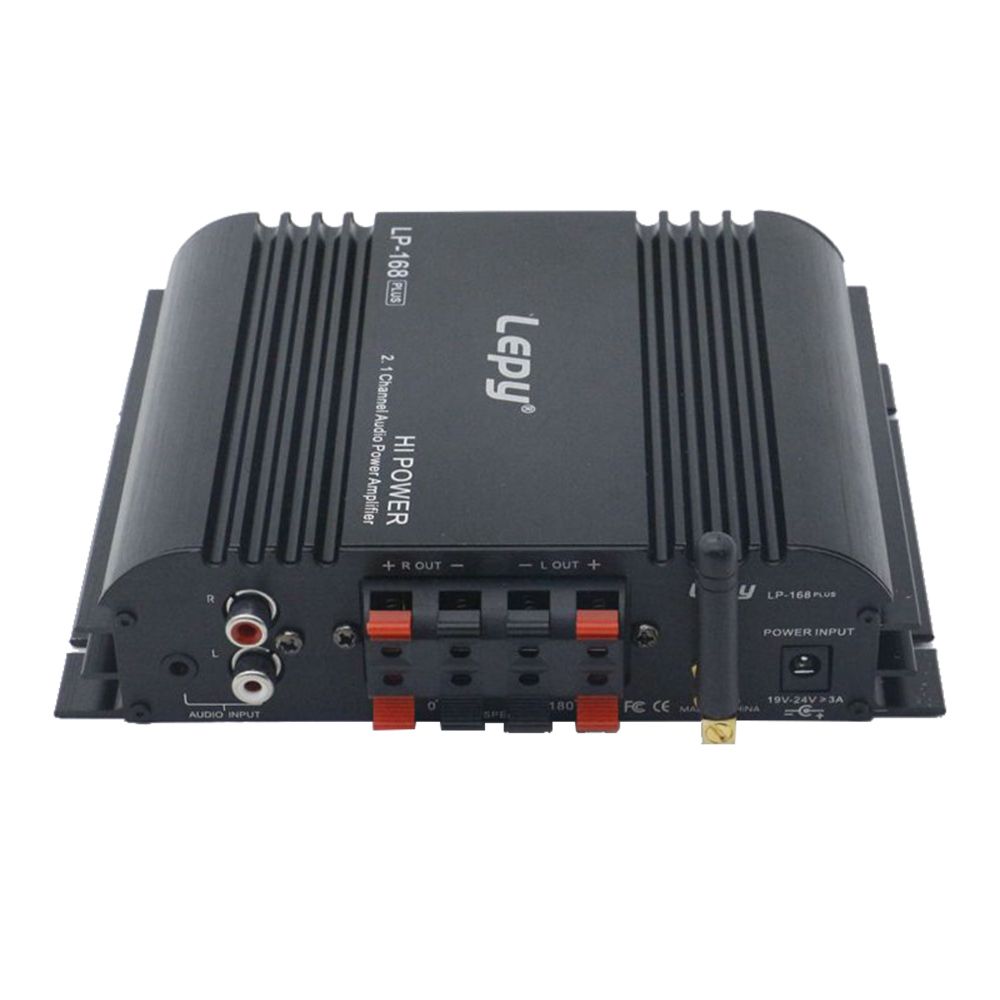Lepy HiFi Stereo Digital Audio Amplifier 2.1 Channel - EU Plug