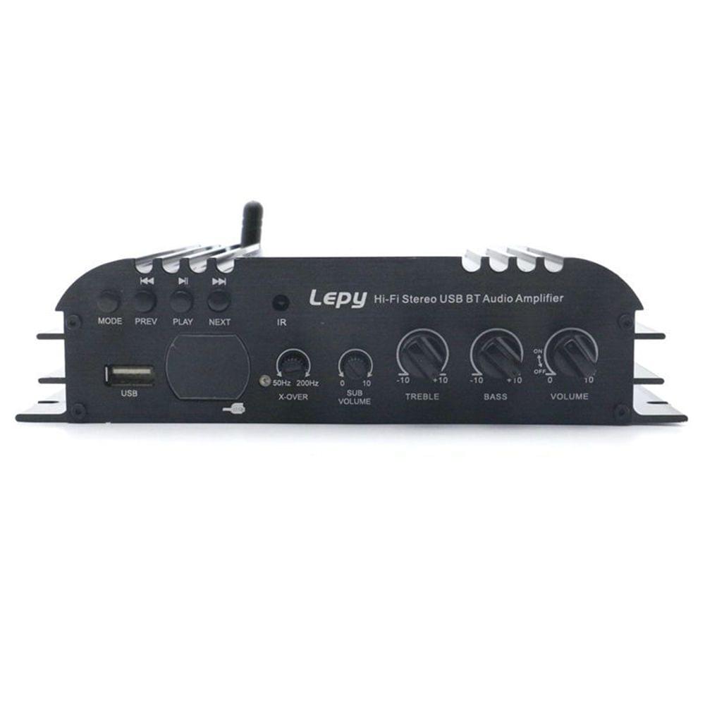 Lepy HiFi Stereo Digital Audio Amplifier 2.1 Channel - EU Plug