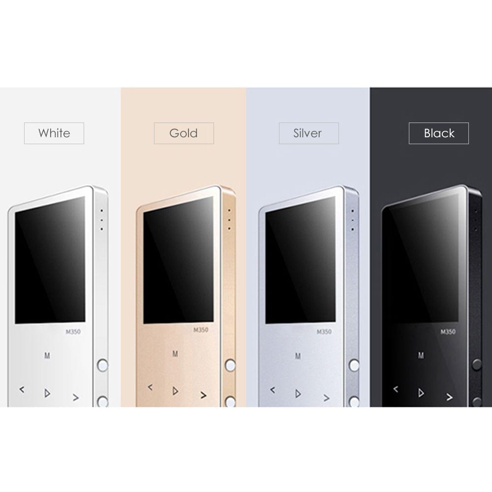 M350 MP3 Player Metal Sport Mini Portable Audio 4G/8G Music - Gold&4GB