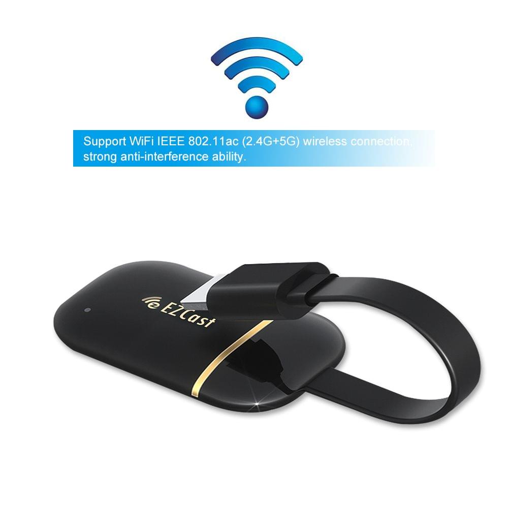 EZCast Band1 2.4G/5G WiFi Display Receiver HD Screen