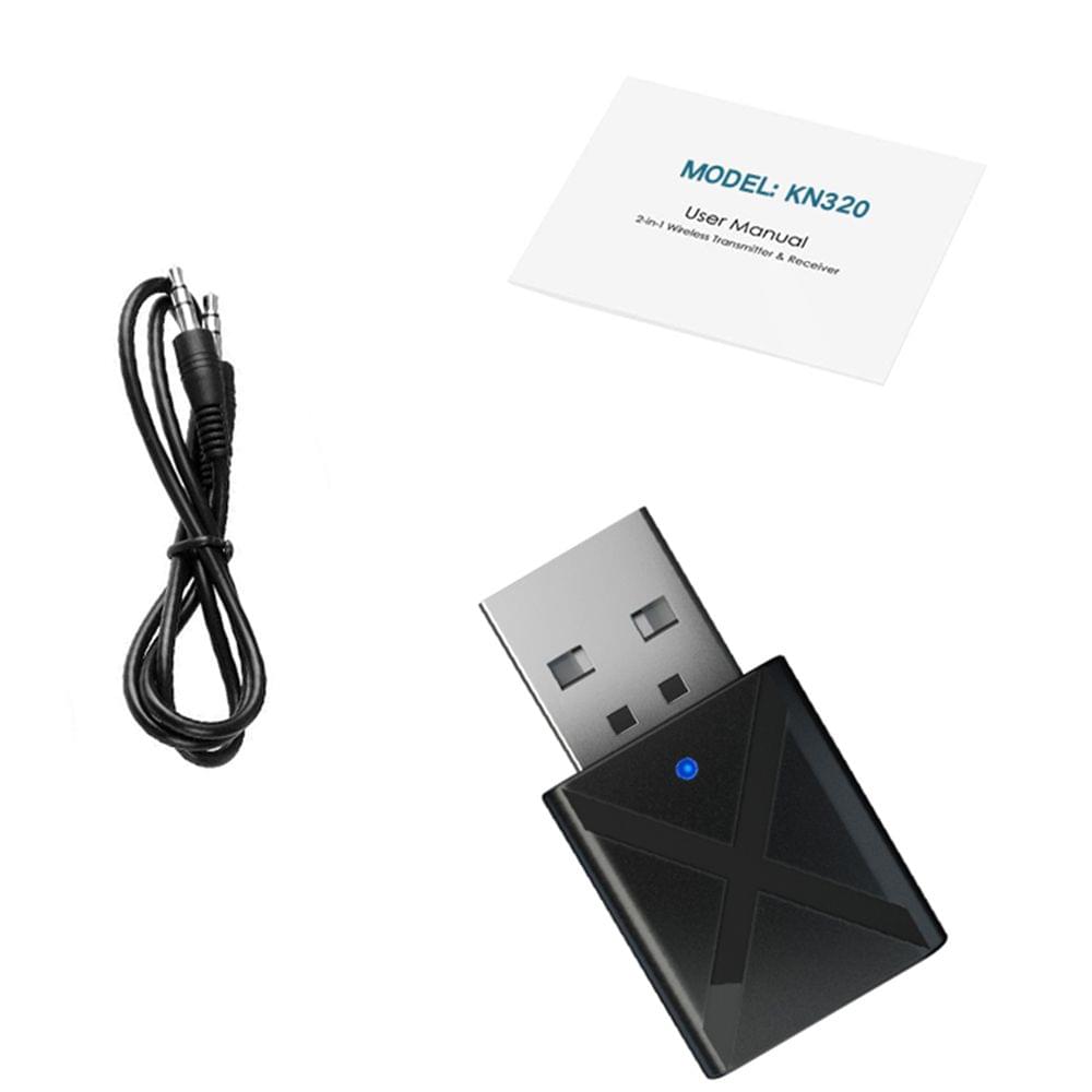 KN320 Audio Adapter USB BT 2 in 1 Trans-mitter/Receiver