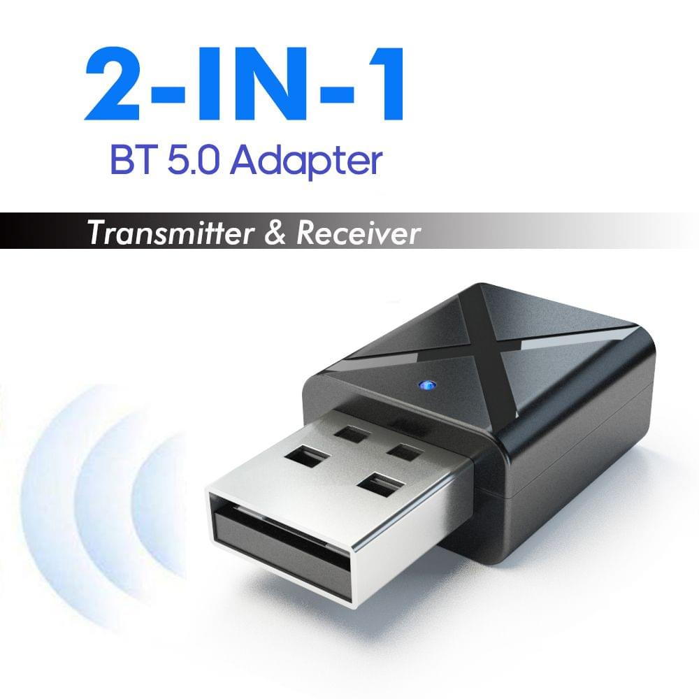 KN320 Audio Adapter USB BT 2 in 1 Trans-mitter/Receiver