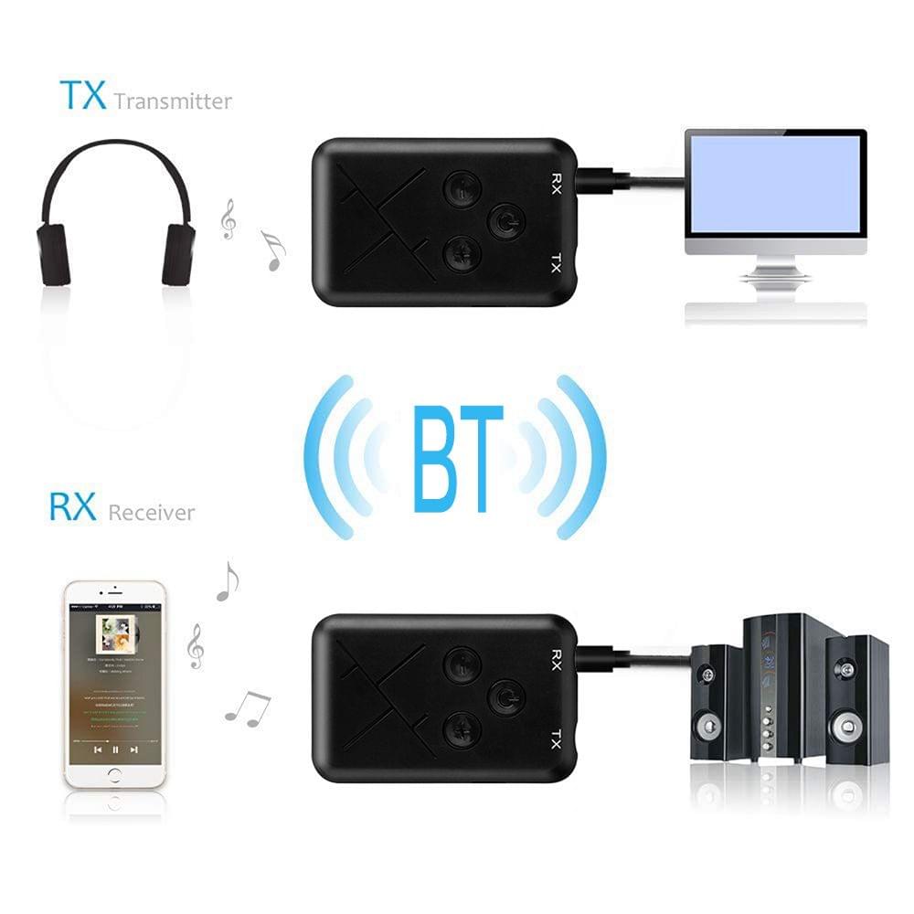 KR-TX10 Audio Adapter USB BT 2 in 1 Trans-mitter/Receiver