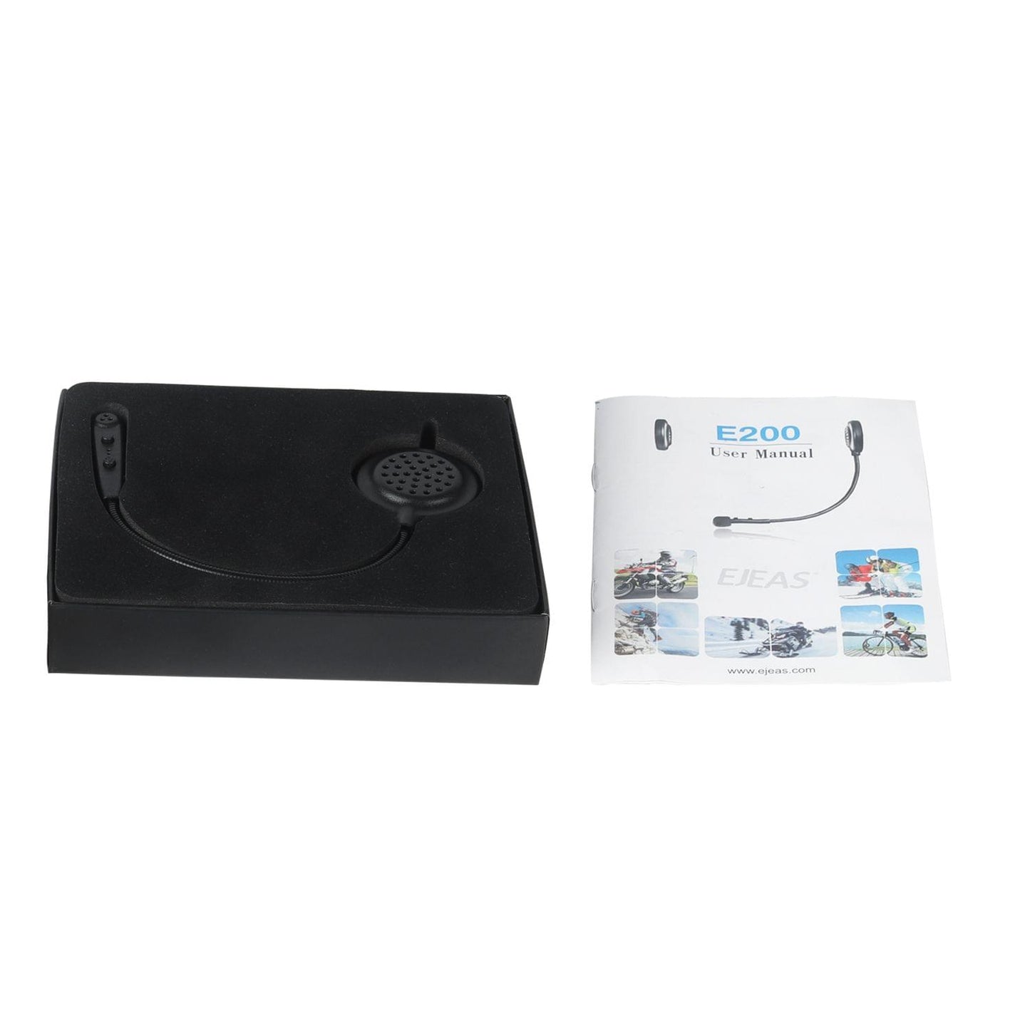 Uniqkart E200 Bluetooth Motorcycle Helmet Wireless Headset