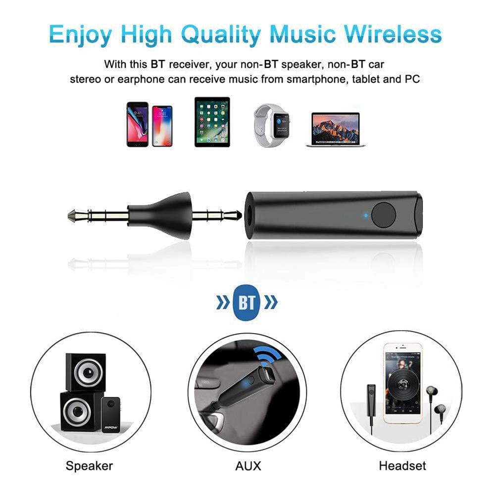 Mini Wireless Music Audio Receiver Bluetooth 5.0 Adapter