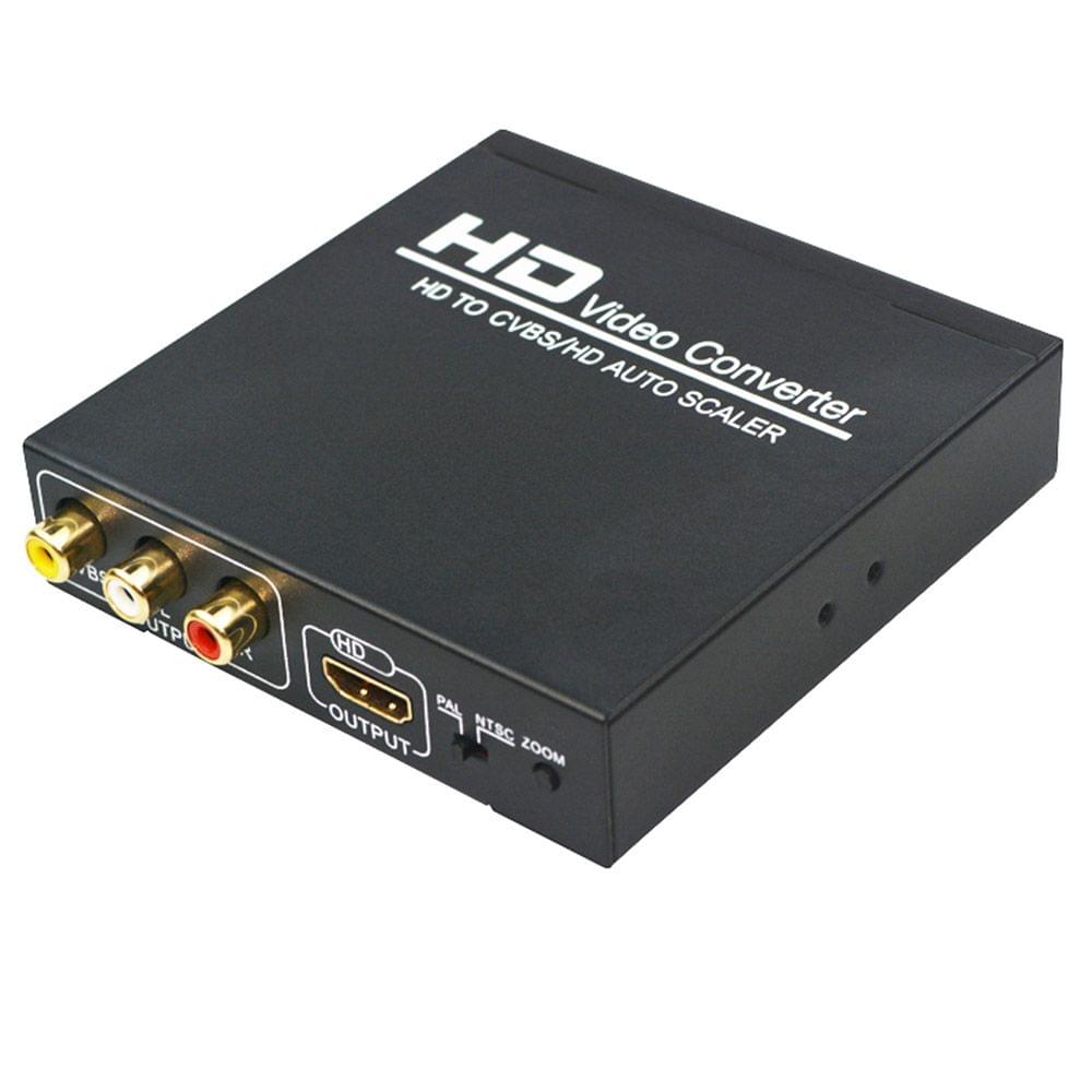 HD to CVBS RCA HD Converter 1080P PAL NTSC HDCP Protocol AV