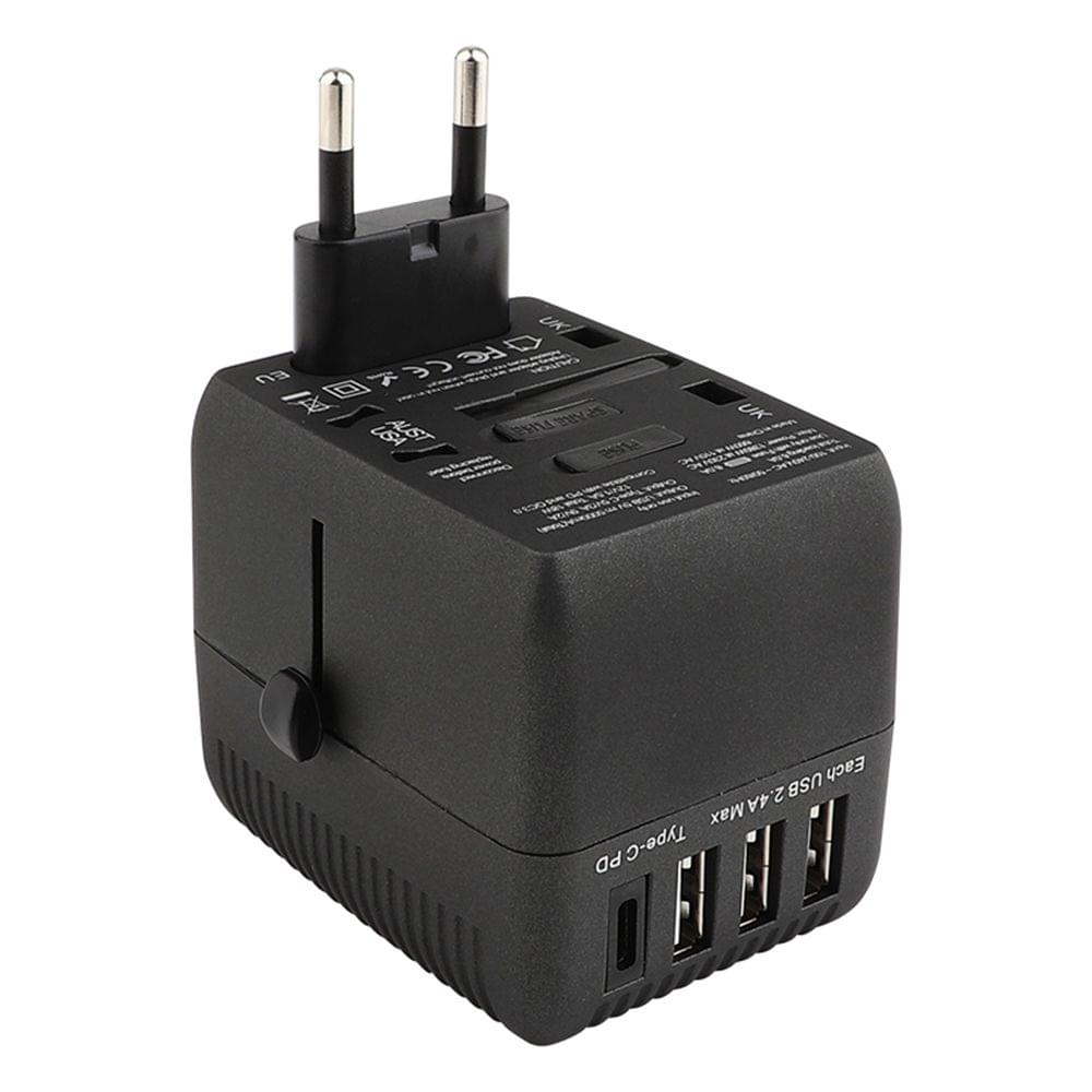 Universal Travel Adapter Worldwide All in One Phone Wall - 1
