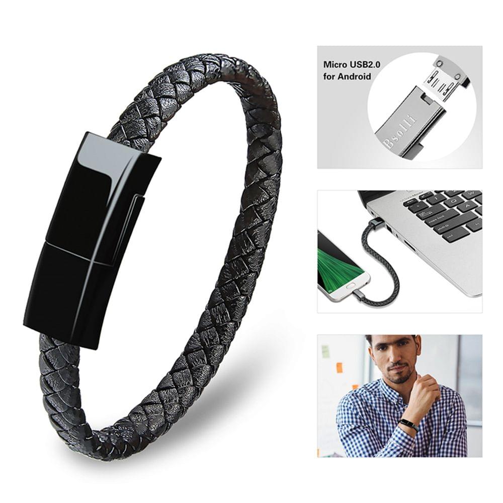 Portable Bracelet USB Cable USB Charging Data Cable Data - Micro USB