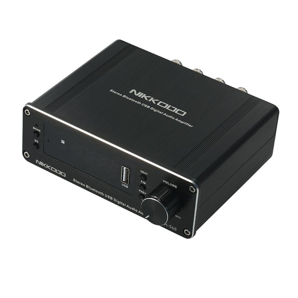 NIKKODO NA-568 Mini HiFi Audio Receiver Amplifier Bluetooth - EU Plug