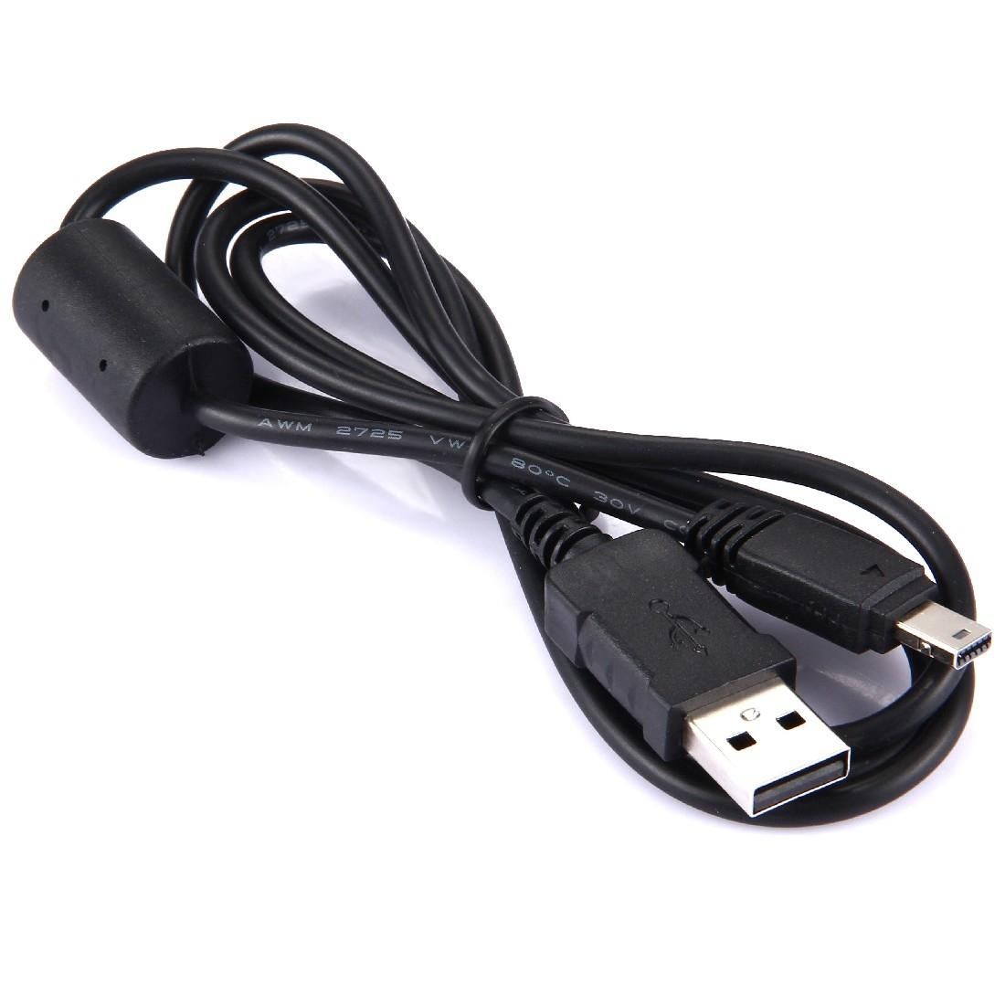Digital Camera USB Cable for Casio EX-S600 / EX-S770 / EX-S880 / EX-Z60 (Black)