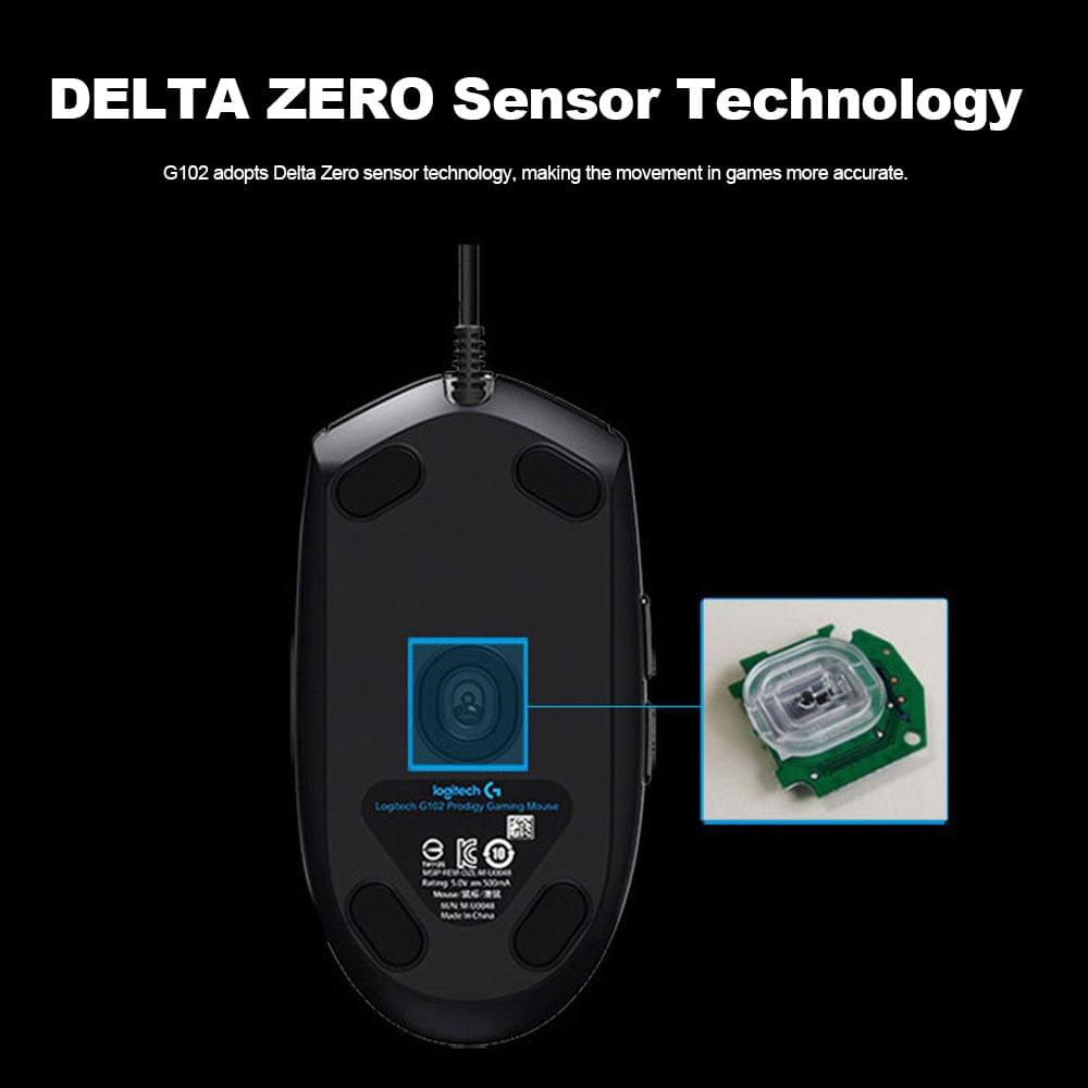 Logitech G102 Wired Gaming Mouse Optical Adjustable 8000DPI