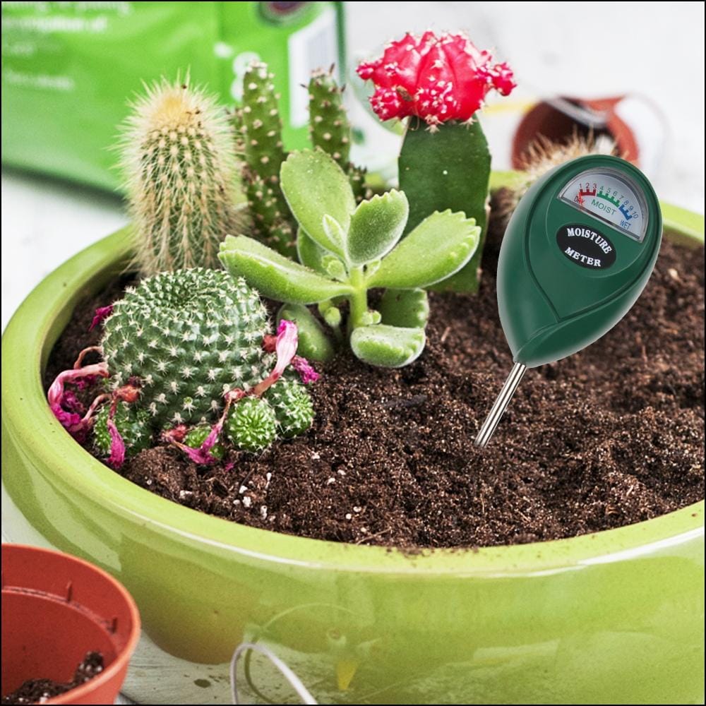 RZ100 Mini Soil PH Moisture Humidity Measuring PH Meter Soil Moisture Monitor Hygrometer Gardening Plant Farming Moisture Tester