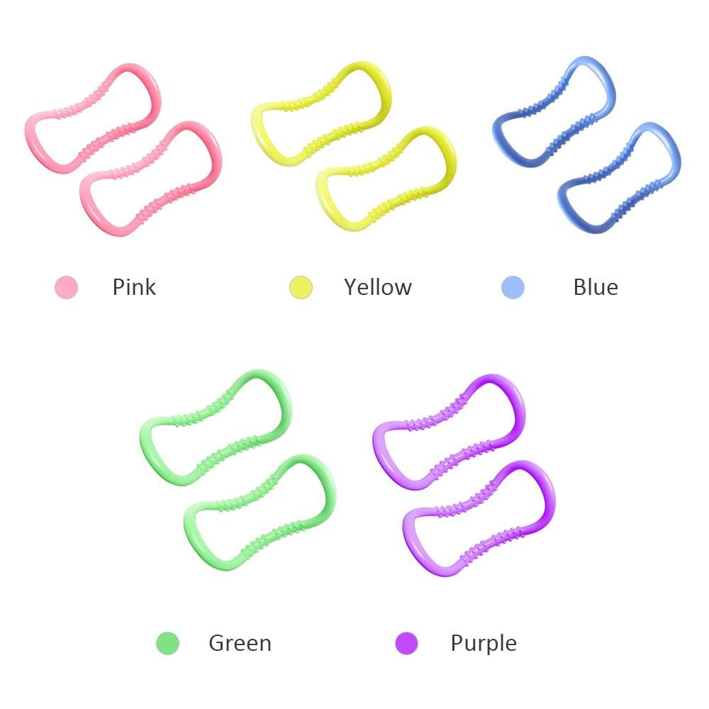 2pcs Yoga Circle Stretch Resistance Ring Pilate Fascia