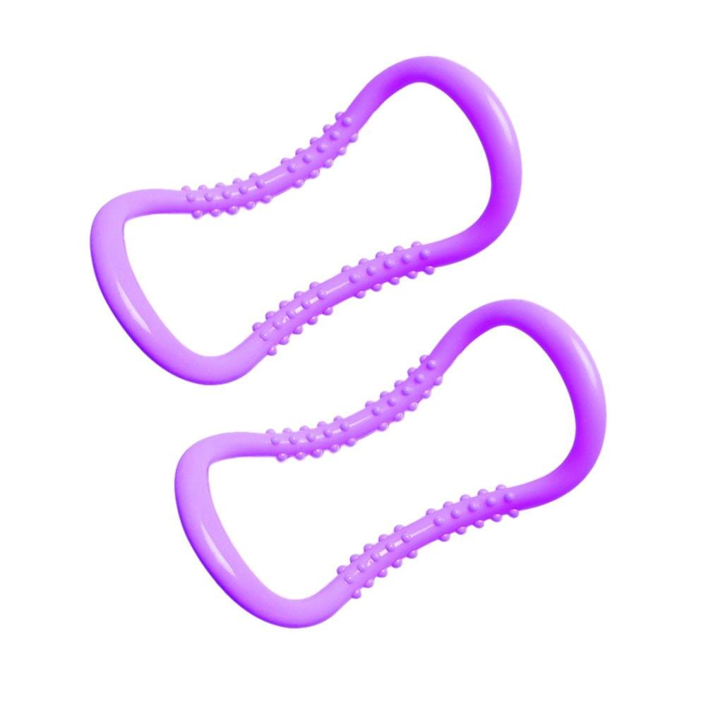 2pcs Yoga Circle Stretch Resistance Ring Pilate Fascia