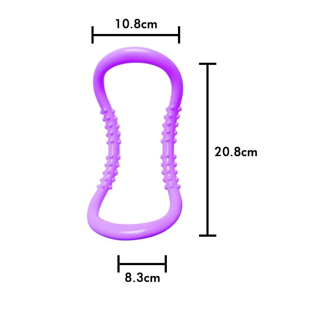 2pcs Yoga Circle Stretch Resistance Ring Pilate Fascia