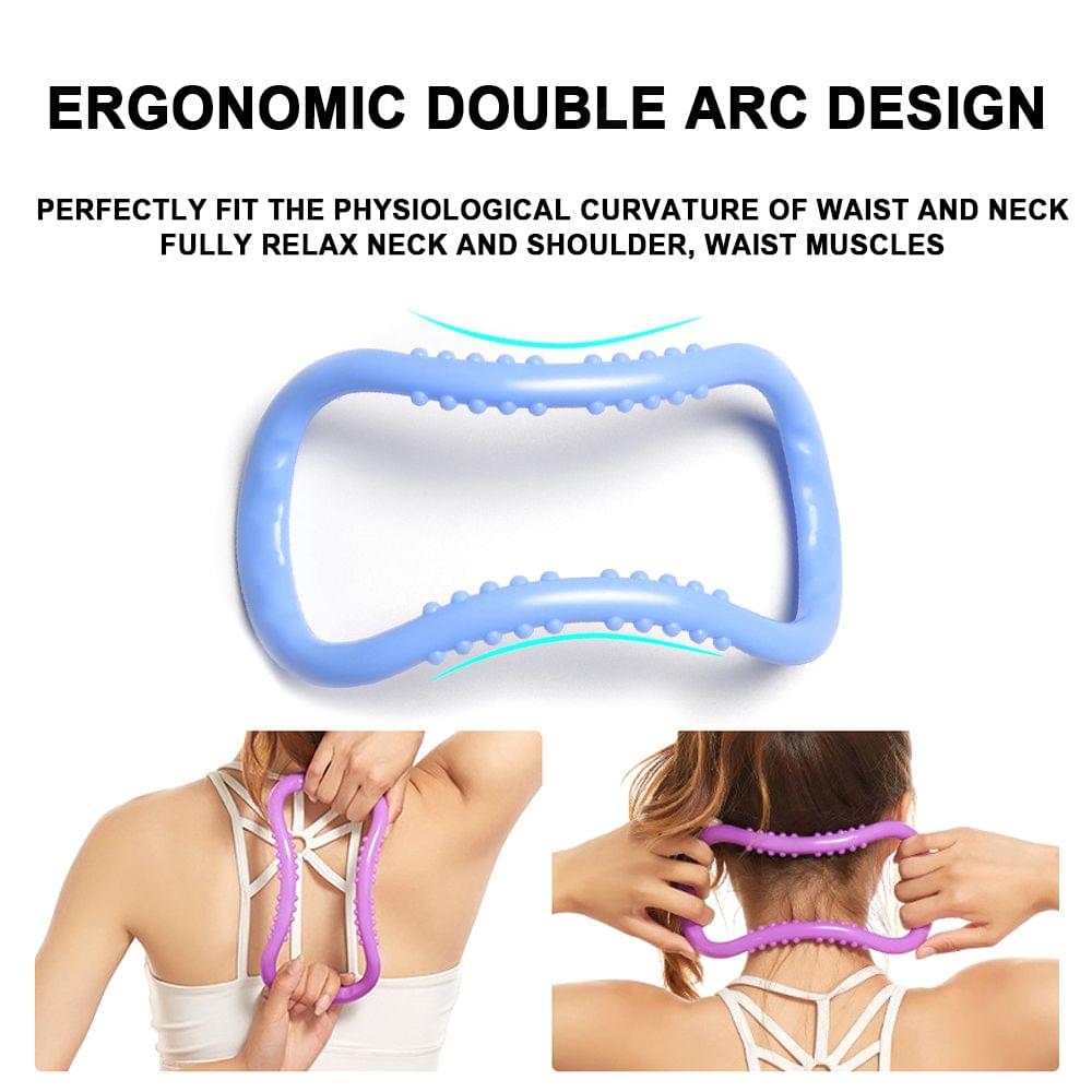 2pcs Yoga Circle Stretch Resistance Ring Pilate Fascia