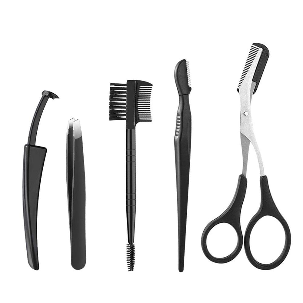 5in1 Eyebrow Grooming Kit Eyelash Comb Eyebrow Shaping