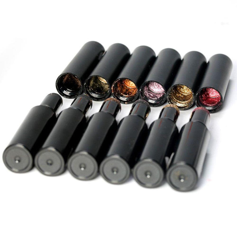 Portable Chrome Air Cushion Nail Powder Pen 6 Color