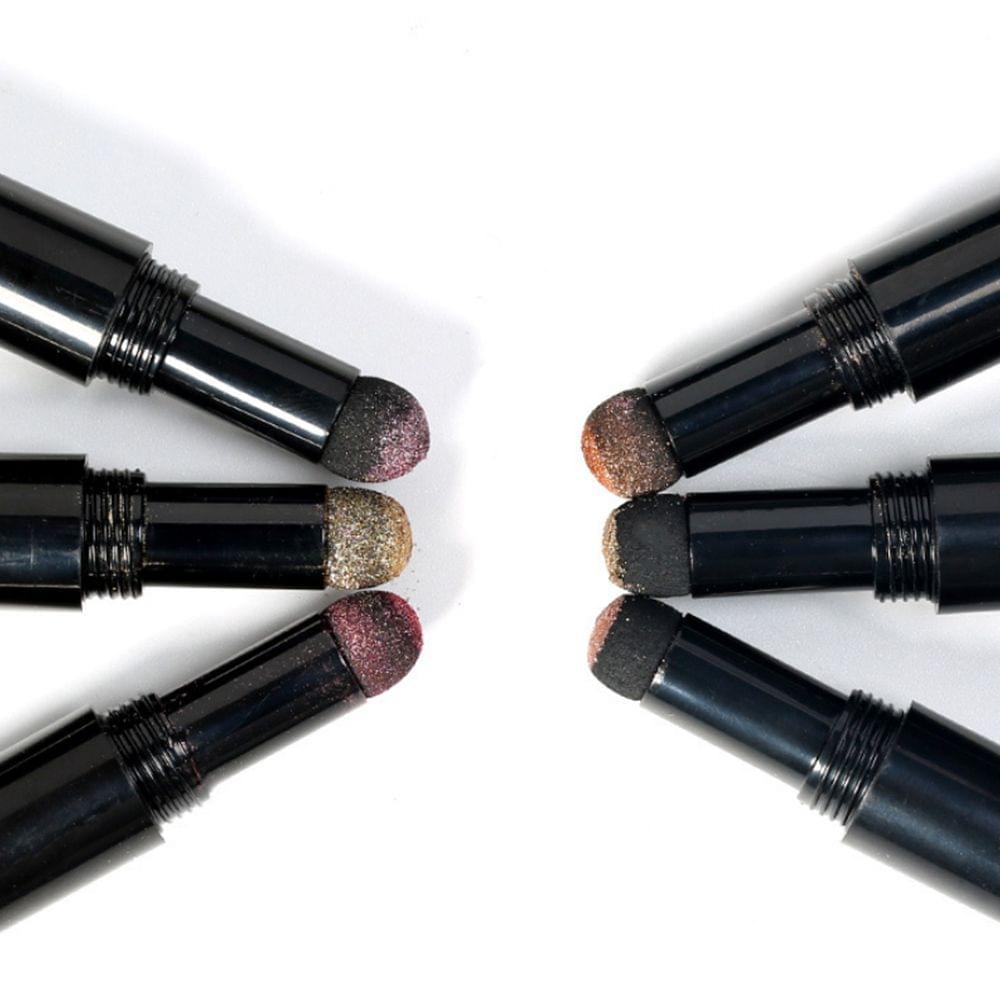 Portable Chrome Air Cushion Nail Powder Pen 6 Color