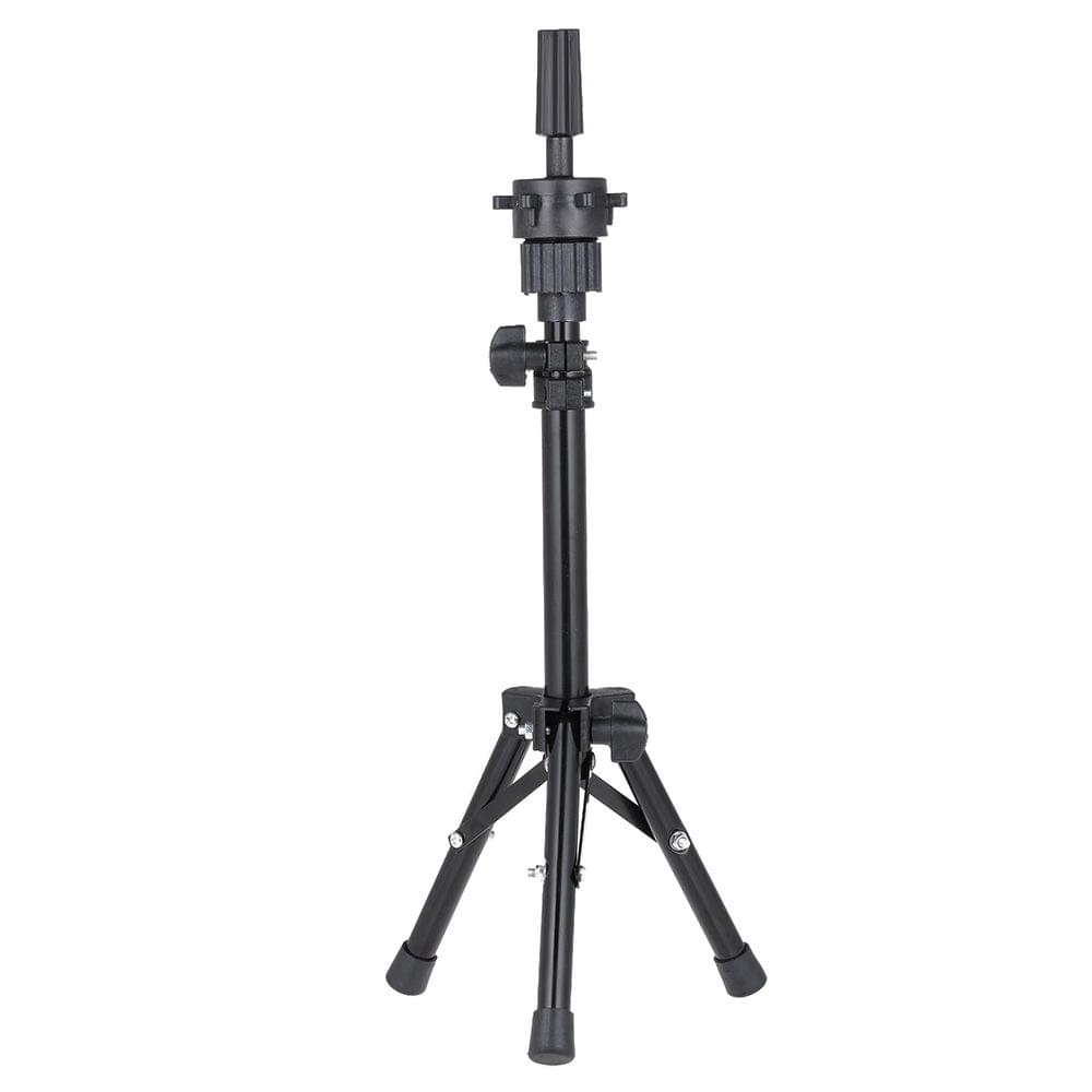 Mini Adjustable Hairdressing Tripod False Head Holder