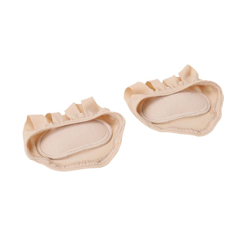 Women Invisible Fore Foot Socks Half Backless Toe Pad Half