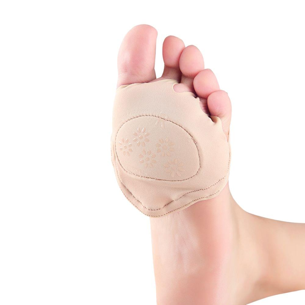 Women Invisible Fore Foot Socks Half Backless Toe Pad Half