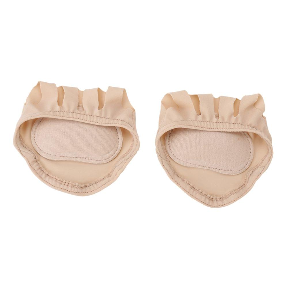 Women Invisible Fore Foot Socks Half Backless Toe Pad Half