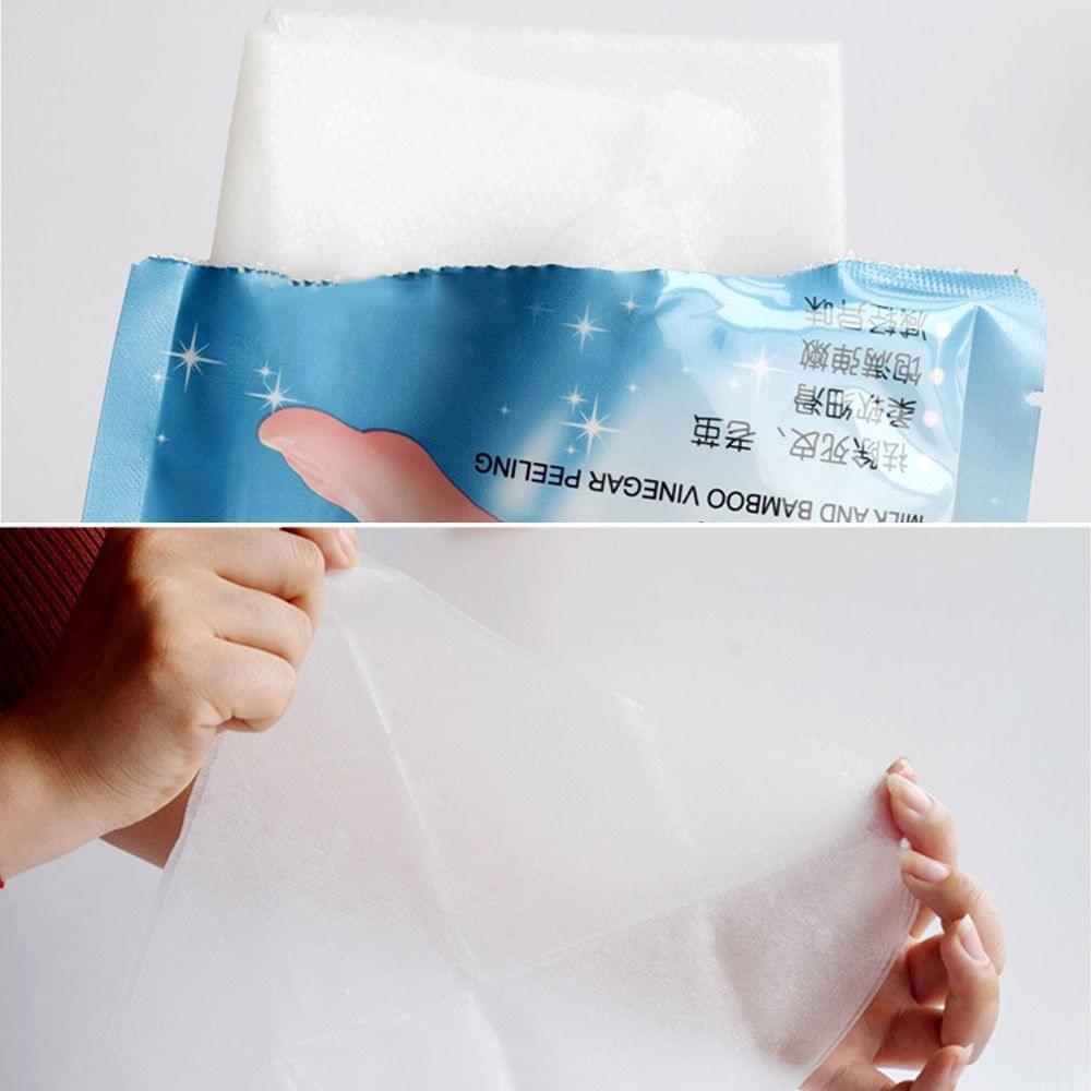 4 Pairs Comfort Exfoliating Peel Foot Masks 8Pcs Baby Soft - Pack of 4