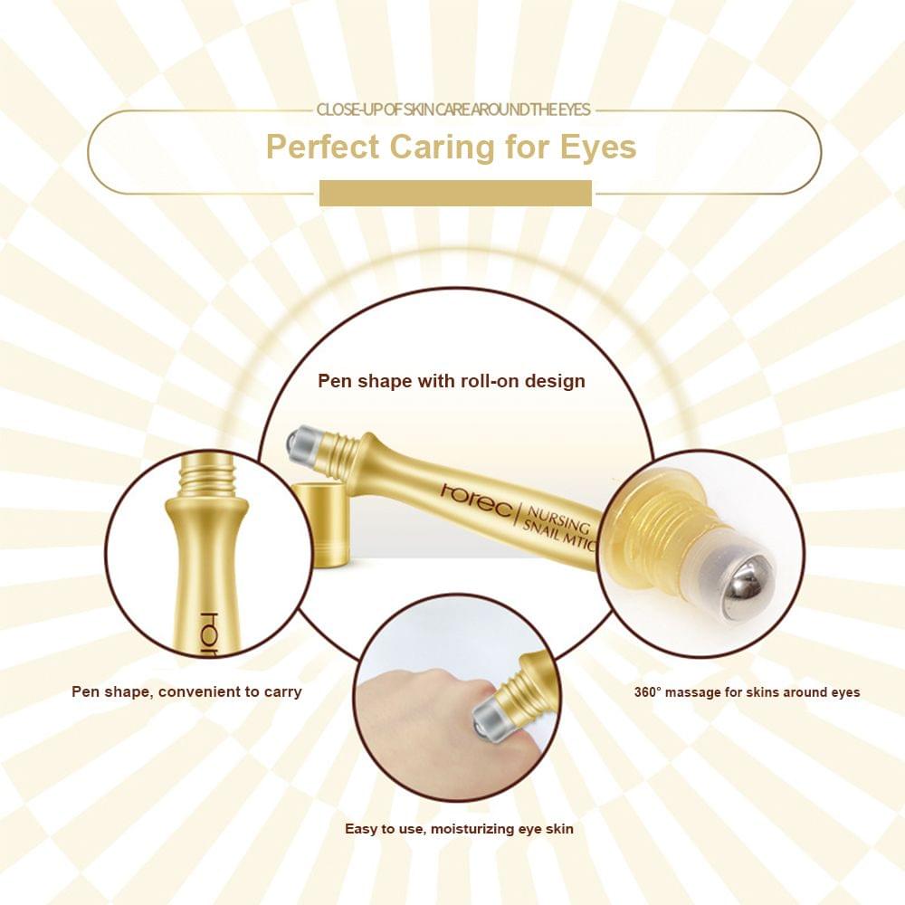 Eye Cream Ball Roller Anti-Puffiness Remove Dark Circle