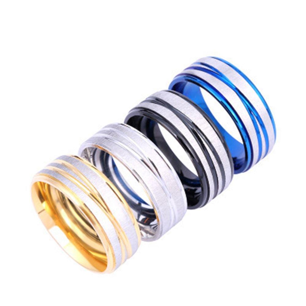 Simple Stainless Steel Medical Weight Loss Ring Fashion - 5