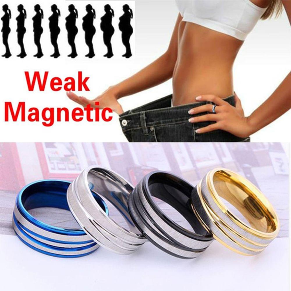 Simple Stainless Steel Medical Weight Loss Ring Fashion - 5