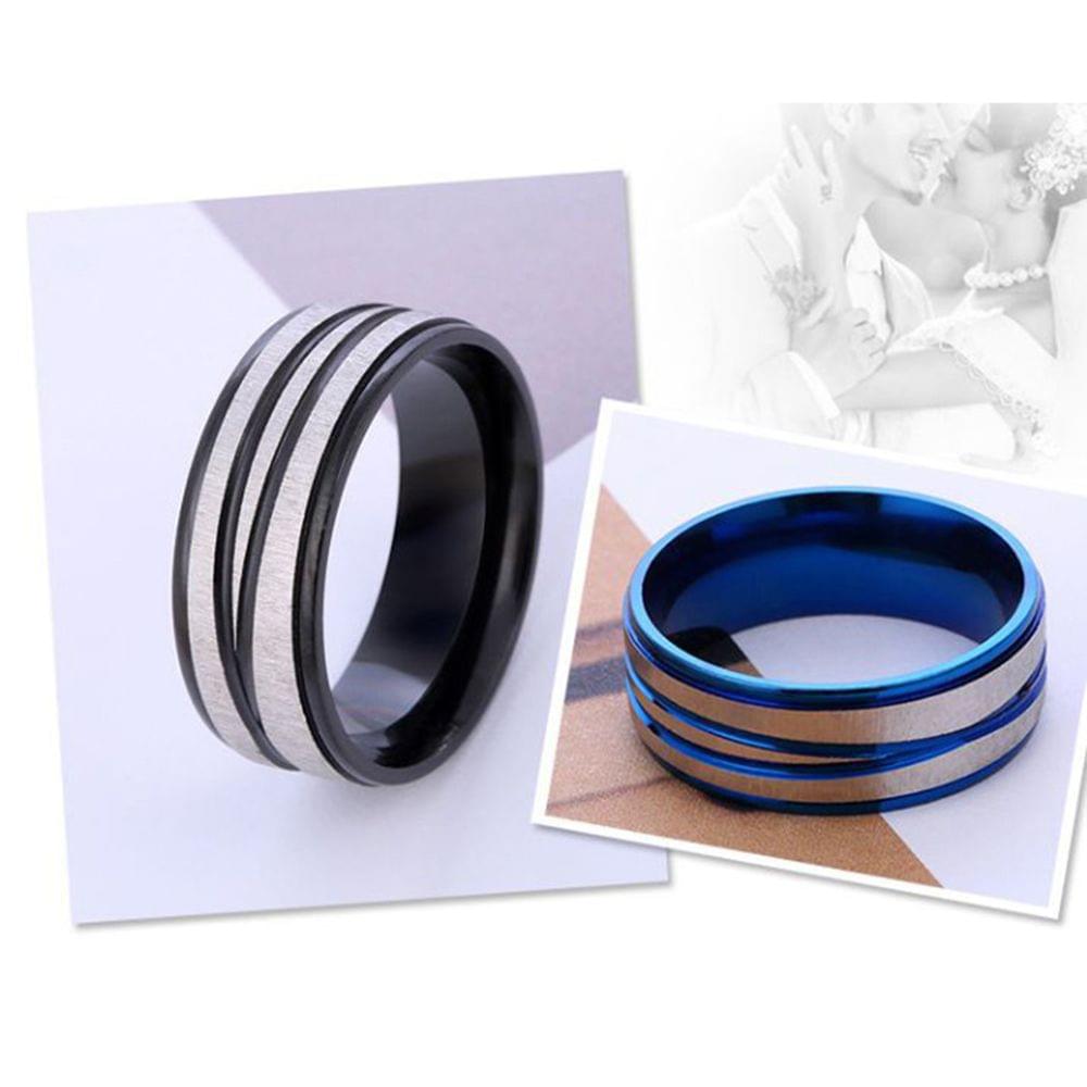 Simple Stainless Steel Medical Weight Loss Ring Fashion - 5