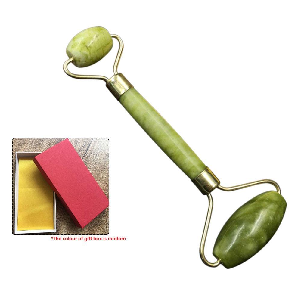 Jade Roller with Protective Box for Facial Skin Care Facial - with gift box