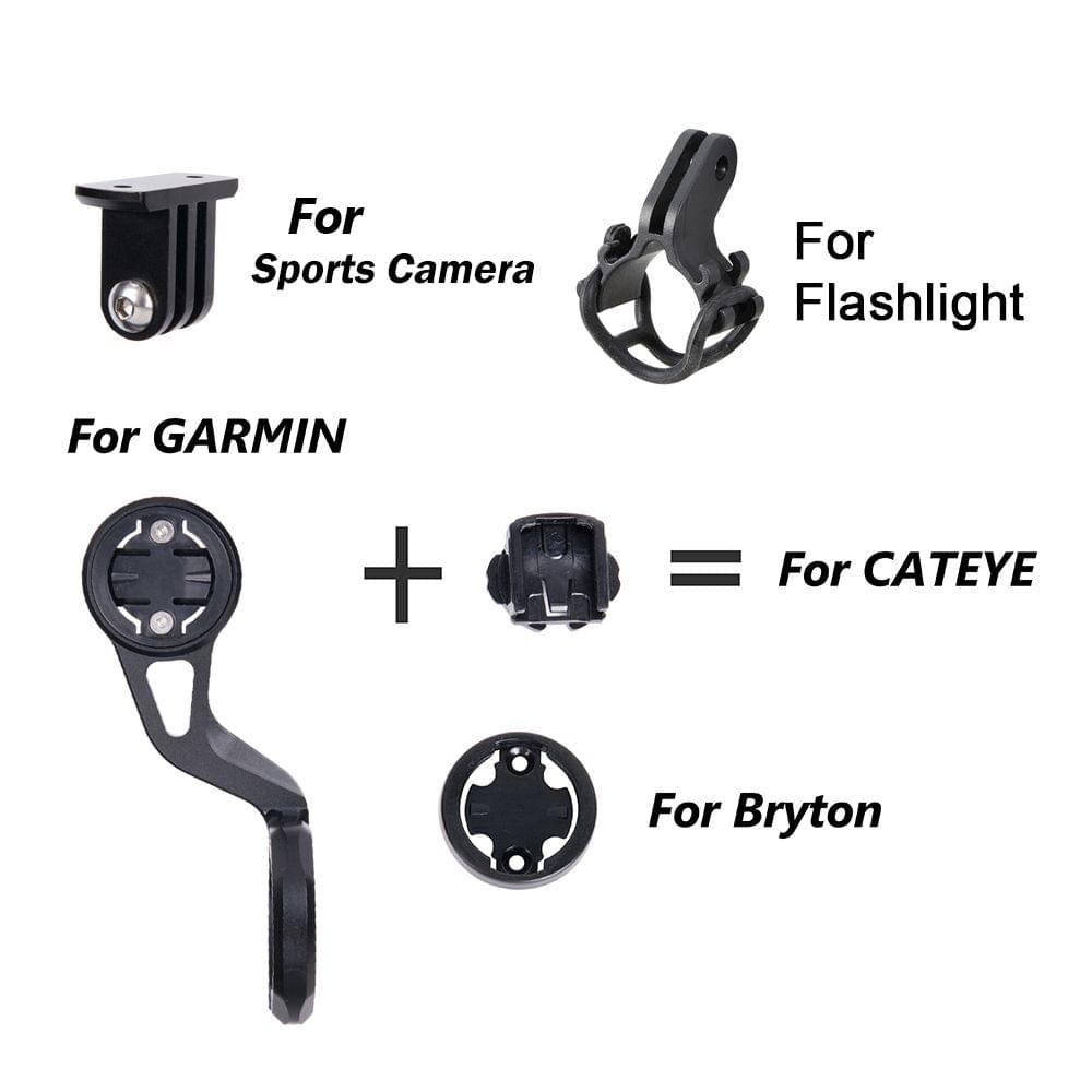 MTB Bike Computer Mount Holder for Garmin/Cateye/Bryton - Style 1