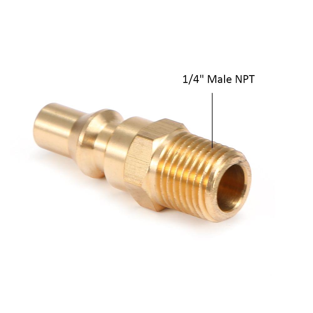 Solid Brass 1/4-Inch Male NPT Low Pressure Washer Accessory - 2