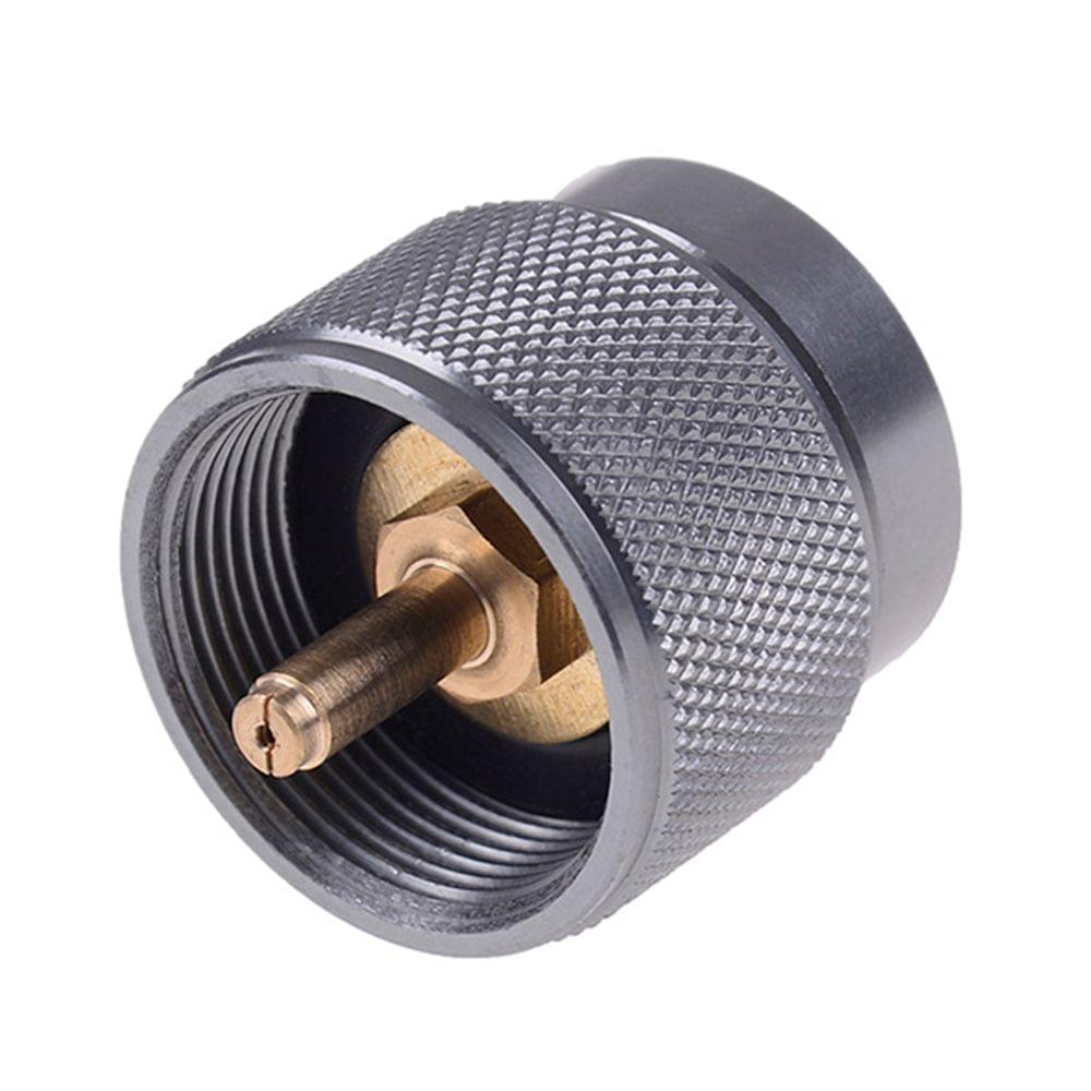 Camping Stove Adapter 1LB Propane Small Tank Input EN417 - adapter