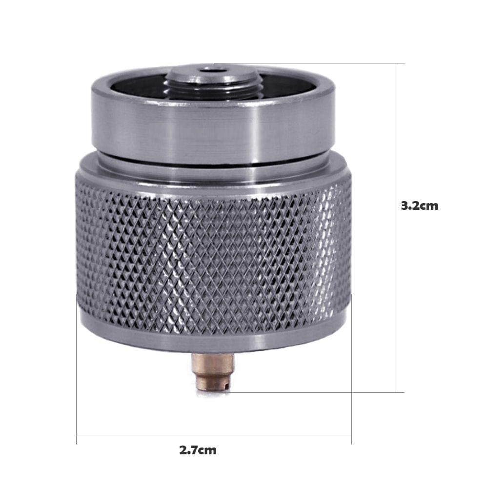 Camping Stove Adapter 1LB Propane Small Tank Input EN417 - adapter