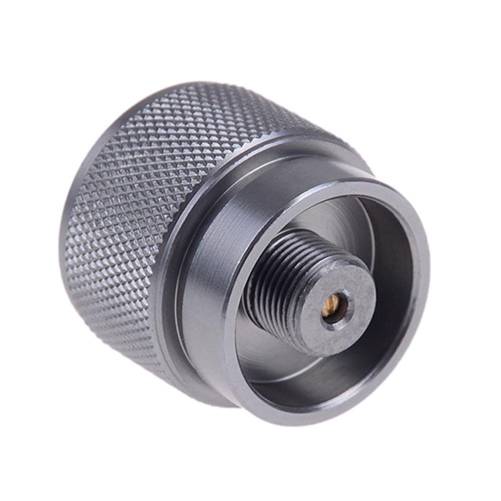 Camping Stove Adapter 1LB Propane Small Tank Input EN417 - adapter