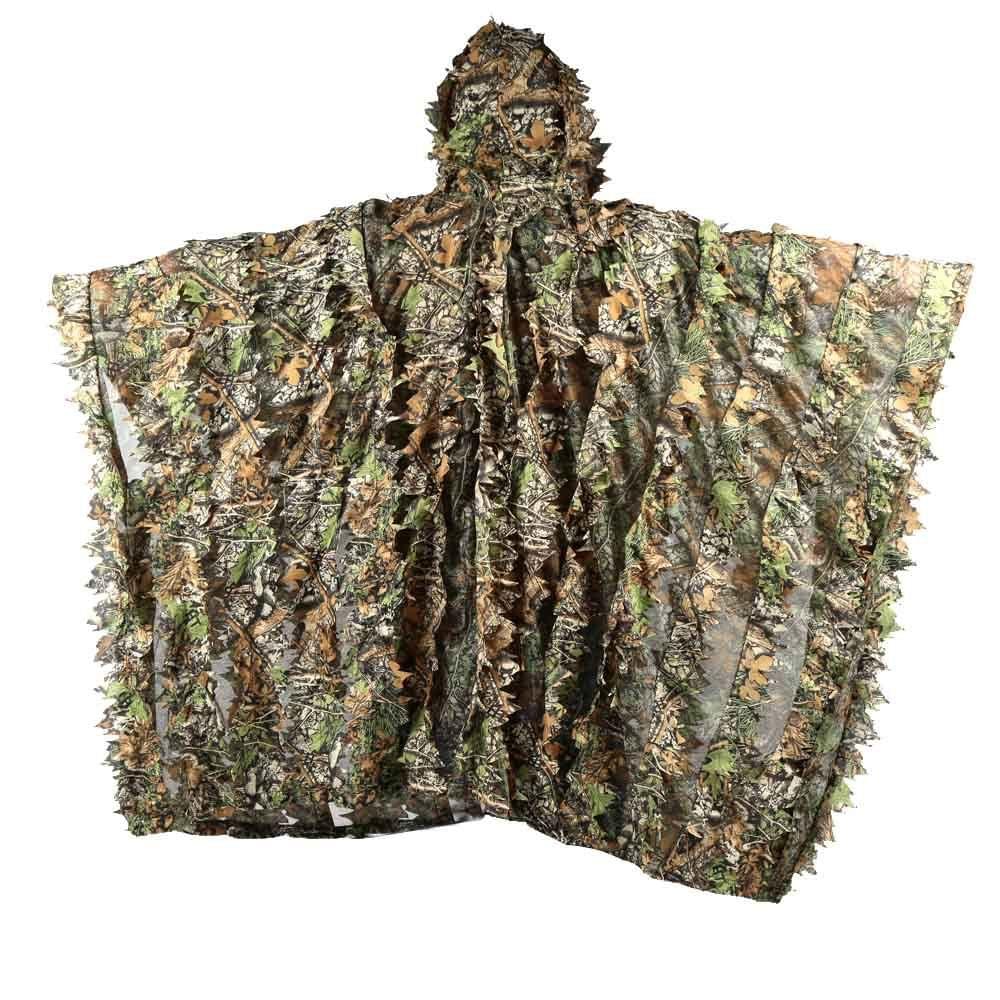 Outdoor Multifunctional Bionic Ghillie Suit 3D Jungle