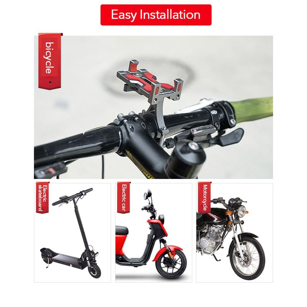 Aluminum Alloy Mobile Phone Bracket Mountain Bike Motorcycle - 1