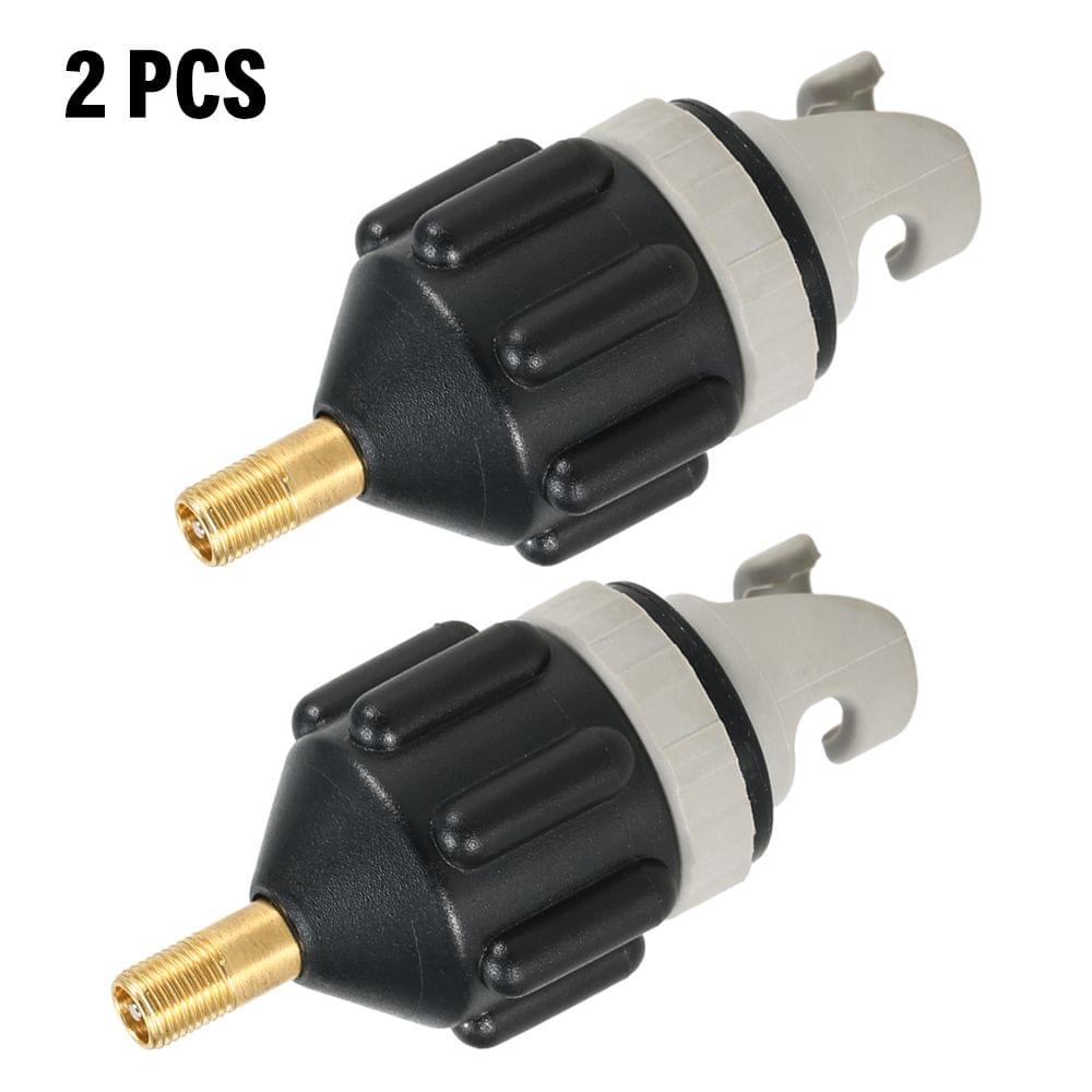 Inflatable Boat SUP Pump Adapter Inflating Surfboard Air - 2 pcs