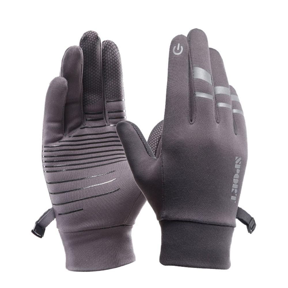 Outdoor Riding Gloves Men Women Winter Warm Sports Gloves - L
