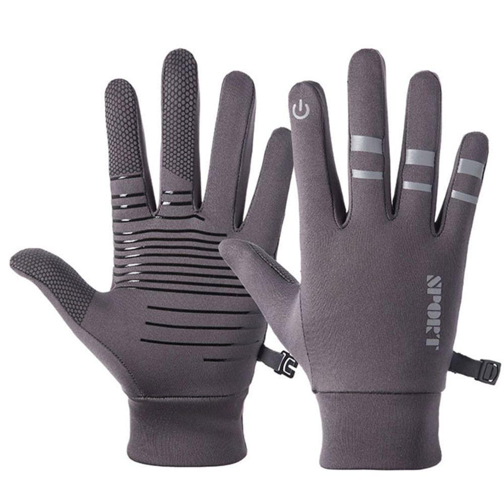 Outdoor Riding Gloves Men Women Winter Warm Sports Gloves - L