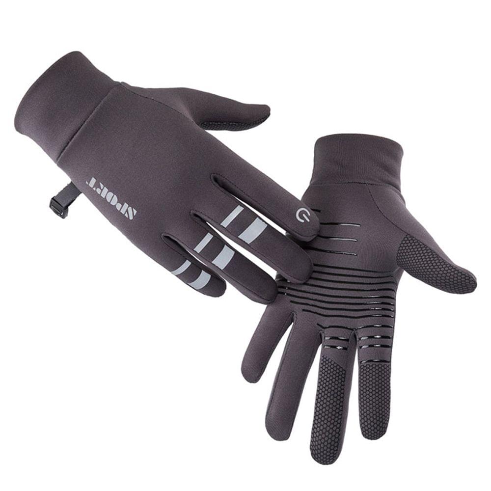Outdoor Riding Gloves Men Women Winter Warm Sports Gloves - L