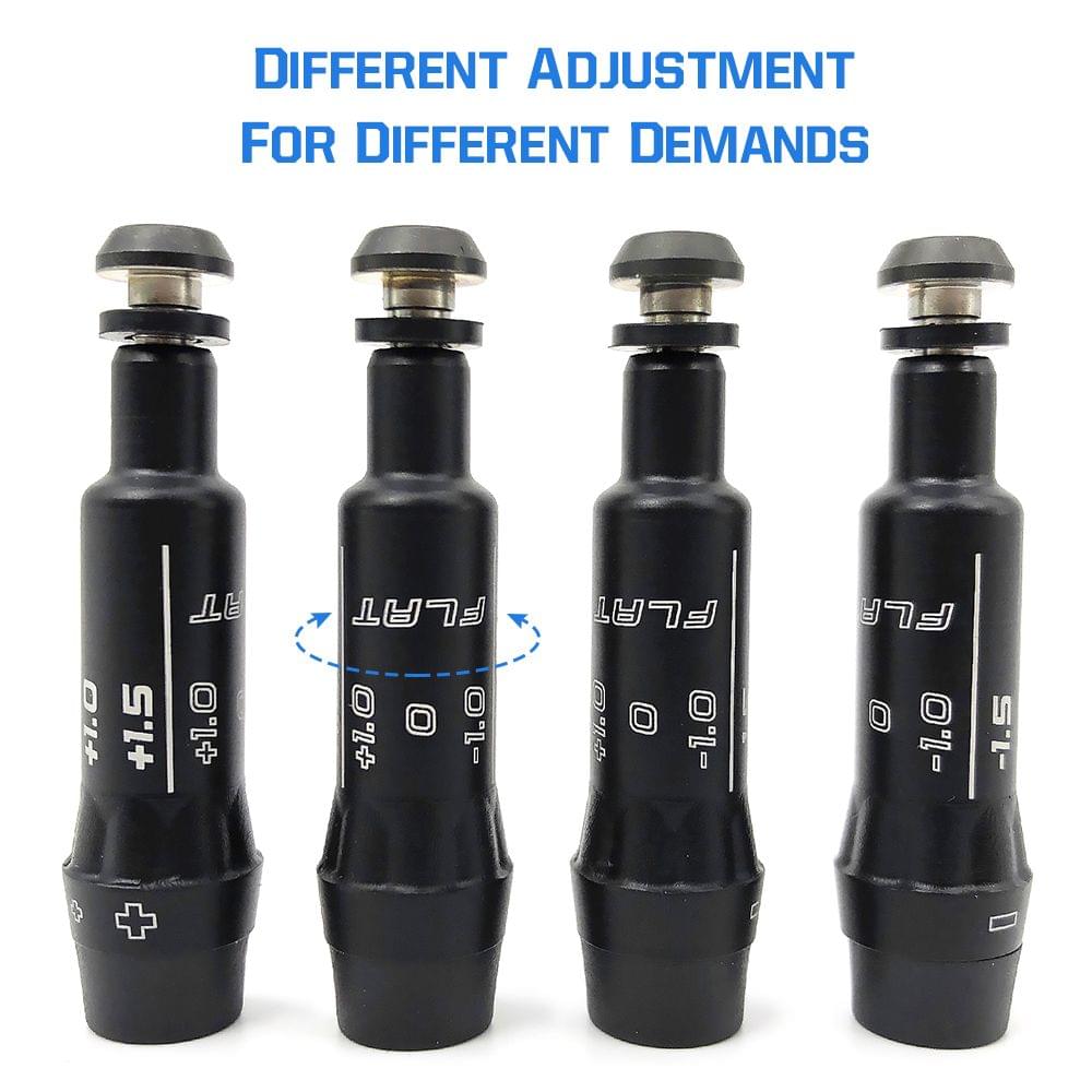 Golf Sleeve Shaft Adapter Tip Replacement Compatible with - 0.350 right hand