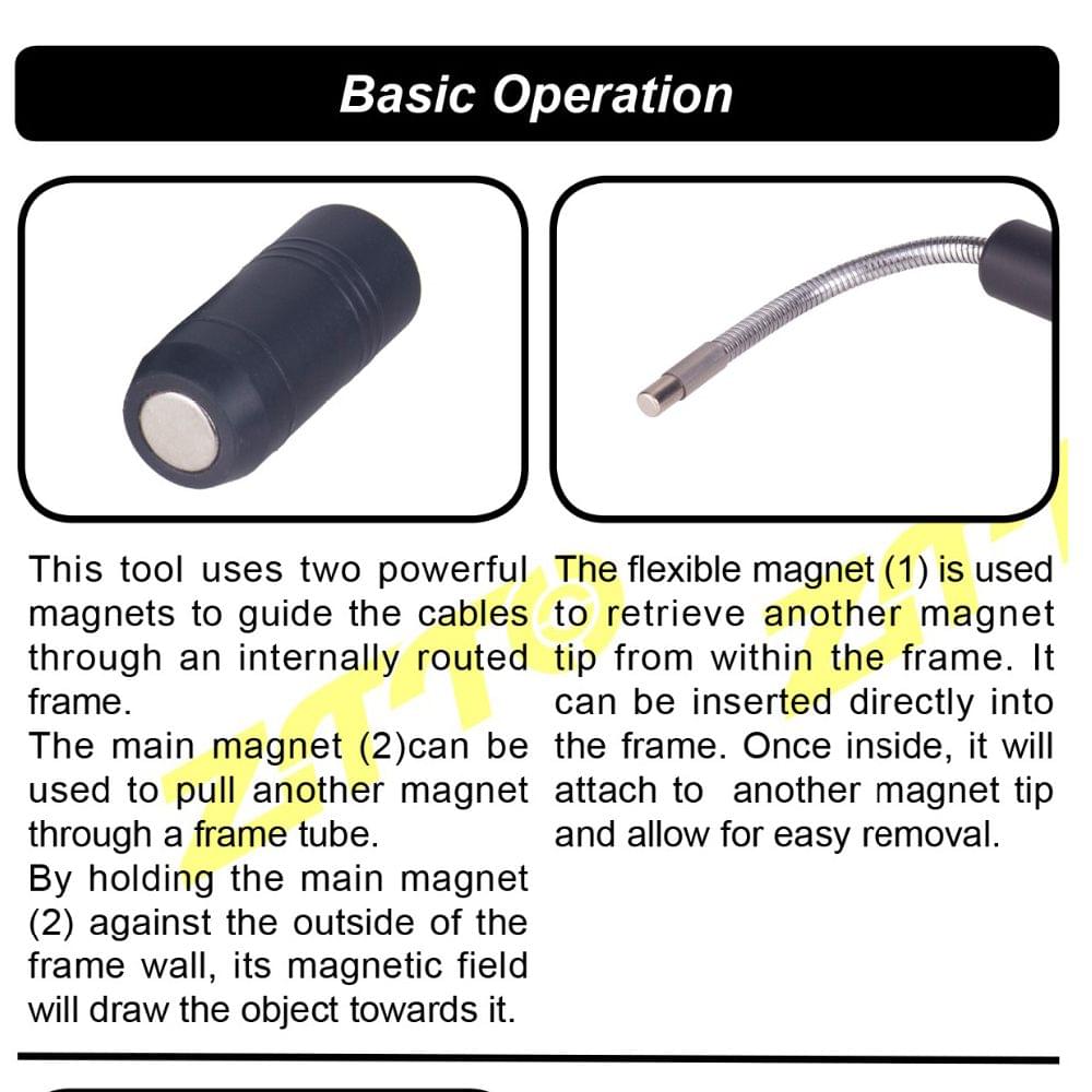 Internal Cable Routing Tool For Bicycle Frame Shift