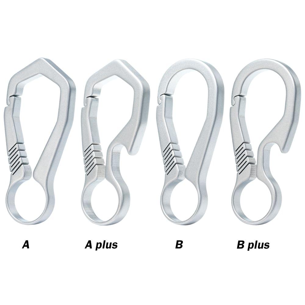 Outdoor Lightweight Titanium Key Chain Quick-release Key - B