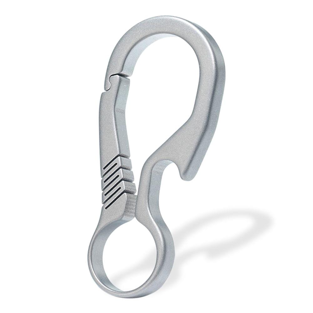 Outdoor Lightweight Titanium Key Chain Quick-release Key - B Plus