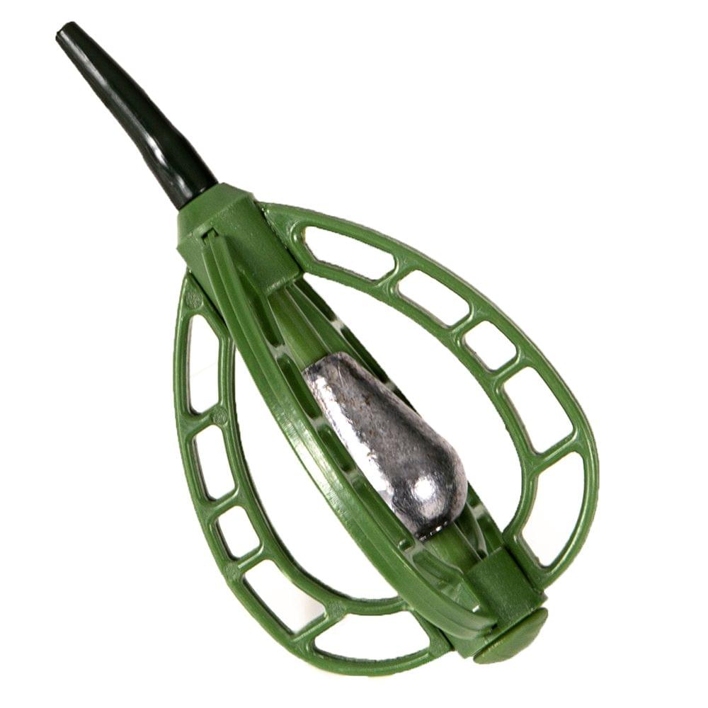 ABS Fishing Sinker Carp Fishing Feeder Fishing Bait Cage - 40g